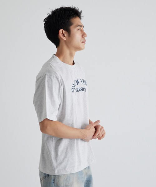 coca(coca)(コカ)の「アーチロゴプリントTシャツ(Tシャツ/カットソー・メンズ・ホワイト/ライトグレー/ブラック/ダークグリーン・M/L/XL)」の17枚目の写真