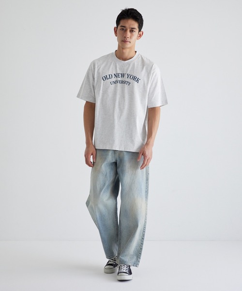 coca(coca)(コカ)の「アーチロゴプリントTシャツ(Tシャツ/カットソー・メンズ・ホワイト/ライトグレー/ブラック/ダークグリーン・M/L/XL)」の18枚目の写真