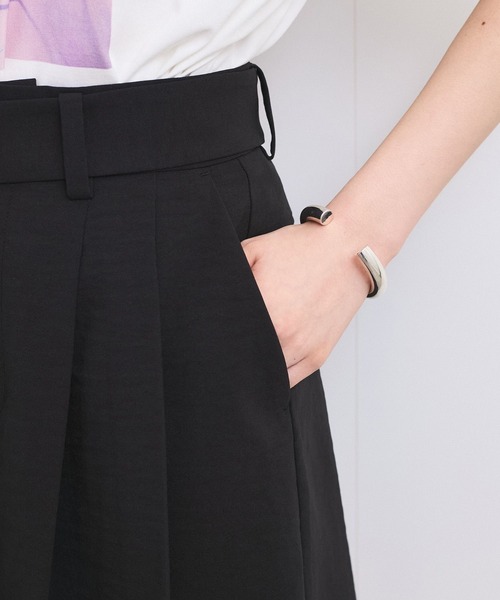 VIS(ビス)の「【セットアップ対応】ベルト付きバミューダパンツ(その他パンツ・レディース・ブラック/グリーン系その他2・S/M)」の17枚目の写真