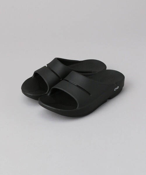 FREAK'S STORE(フリークスストア)の「OOFOS/ウーフォス Ooahh/ウーアー(スライドサンダル)(サンダル・レディース・ブラック/ベージュ・8/7/6)」の8枚目の写真
