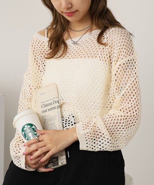 Basic Top with Camisole / ベーシック キャミソール付きトップス（T