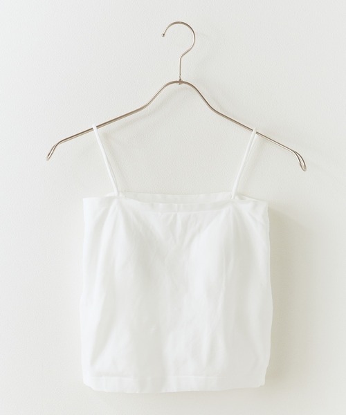 ROOPTOKYO(ループトウキョウ)の「Basic Top with Camisole / ベーシック キャミソール付きトップス 秋物 秋服 2026年秋冬(Tシャツ/カットソー・レディース・ブラウン/ホワイト/ベージュ/ブラック・FREE)」の14枚目の写真