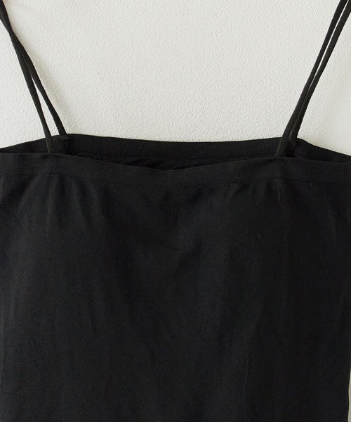 ROOPTOKYO(ループトウキョウ)の「Basic Top with Camisole / ベーシック キャミソール付きトップス 秋物 秋服 2026年秋冬(Tシャツ/カットソー・レディース・ブラウン/ホワイト/ベージュ/ブラック・FREE)」の8枚目の写真