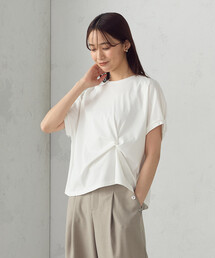 【接触冷感】ツイストタックTシャツ