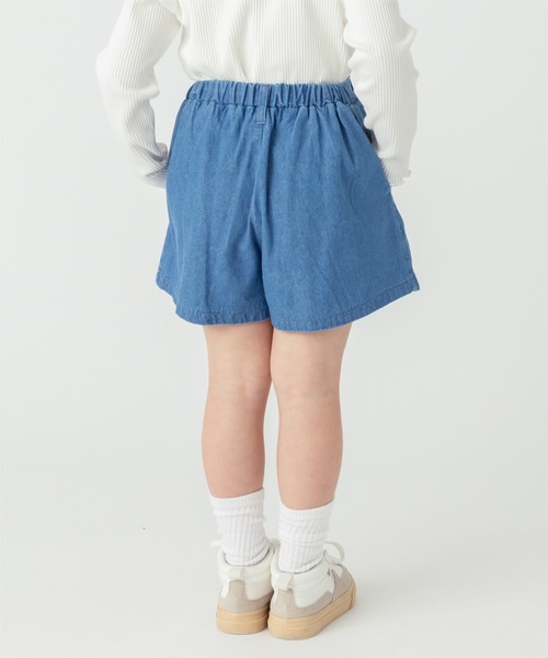 ever closet(エバークローゼット)の「デニムプリーツキュロット(スカート・キッズ・ネイビー/ブラック/ブルー/ネイビー系/ブルー系その他・100cm/110cm/120cm/130cm/140cm/150cm/90cm)」の22枚目の写真