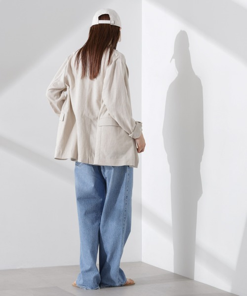 パンツ upper hights THE OLIVIA 25 FLOW upper hights/THE OLIVIA ワイドストレートデニム（デニムパンツ