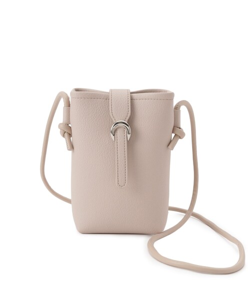 SHOO・LA・RUE(シューラルー)の「ちょっとそこまでのお出かけに フラップミニショルダーバッグ(ショルダーバッグ・レディース・イエロー/ブラック/グレー・00)」の10枚目の写真