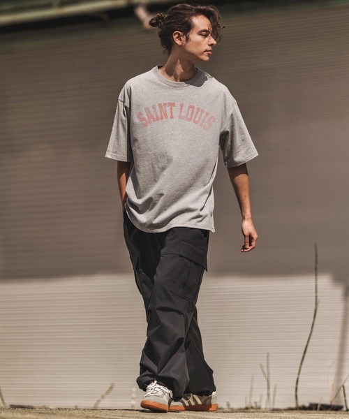 CAMBIO(カンビオ)の「mp13581- 裾ドローコードワイドカーゴパンツ(カーゴパンツ・メンズ・カーキ/ブラック/チャコール・S/M/L)」の20枚目の写真
