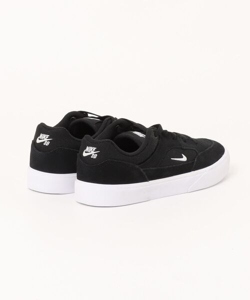 NIKE SB(ナイキエスビー)の「NIKE SB/ナイキ エスビー メンズ レディース スニーカー SB MALOR スケートボード FV6064-101(スニーカー・メンズ・ブラック×ホワイト・24.0cm/27.0cm/28.5cm/27.5cm/28.0cm/26.5cm/26.0cm/29.0cm)」の2枚目の写真