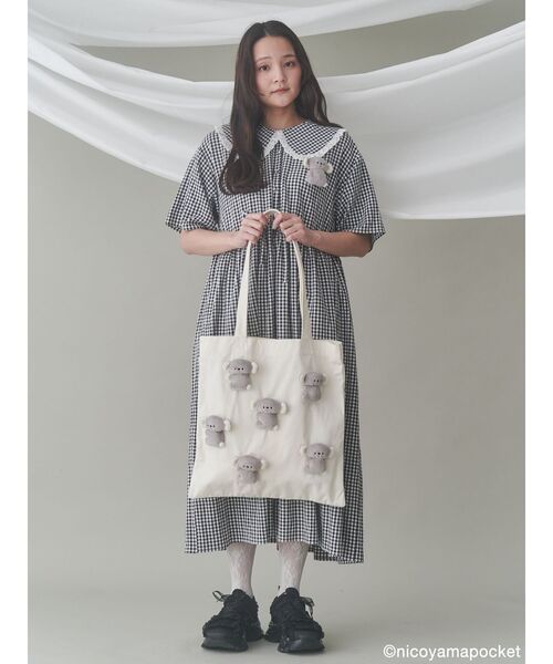 完売品タグ付きメリージェニーにこやまポッケおすわりコアラのぬいぐるみトート にこやまポッケ】おすわりコアラのぬいぐるみポシェット