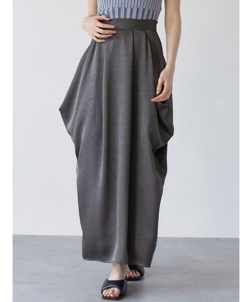 スカート ドレープコクーンスカート直営オンライン購入etretokyo