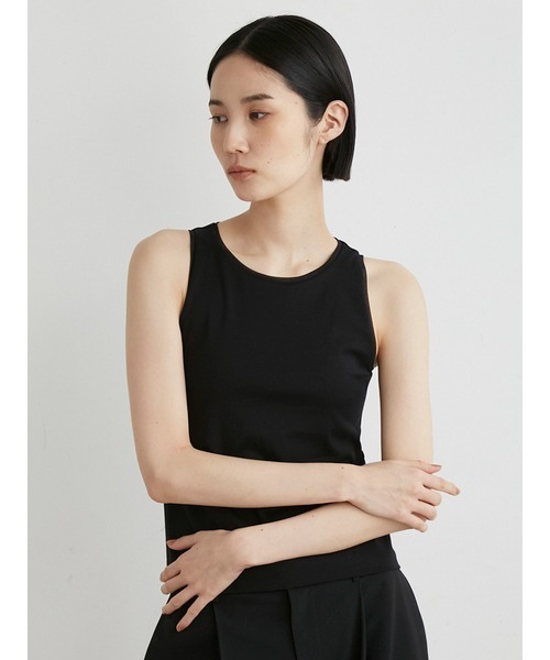 トップス Miesrohe tank シアーヘムカップインタンク（タンクトップ）｜MIESROHE