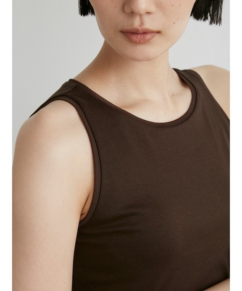 トップス Miesrohe tank シアーヘムカップインタンク（タンクトップ）｜MIESROHE