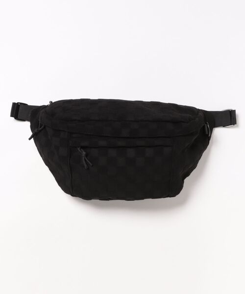 florist（フローリスト）の「【メンズ・レディース兼用】ブロックチェック大容量ボディバッグ（ボディバッグ/ウエストポーチ・レディース・ブラック/クリーム・FREE）」の16枚目の写真