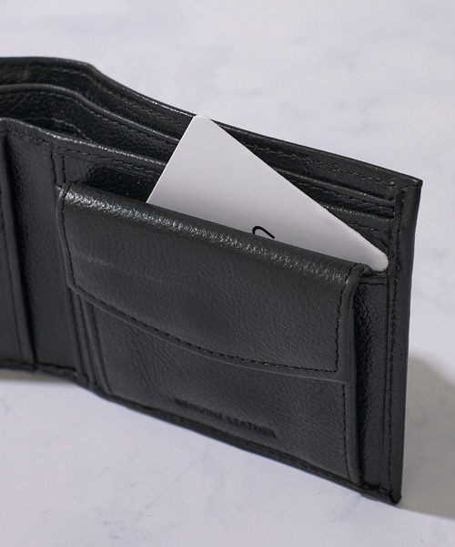 カルバンクライン コンパクト財布 LV04F1009G ブラック PUレザー Calvin Klein/カルバンクライン】Billfold With Coin Pocket
