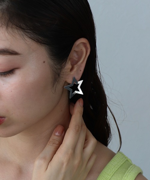 Cepica（セピカ）の「スターピアス（ピアス（両耳用）・レディース・ゴールド/シルバー・FREE）」の5枚目の写真