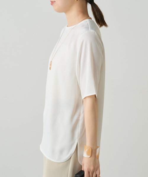 LOUNGEDRESS（ラウンジドレス）の「サテンTブラウス（シャツ