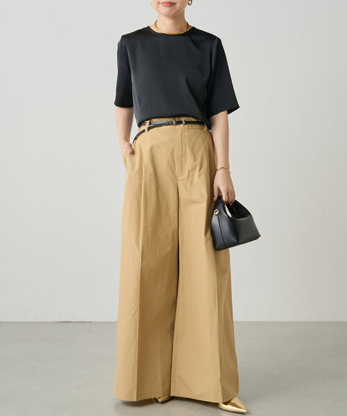 LOUNGEDRESS（ラウンジドレス）の「サテンTブラウス（シャツ