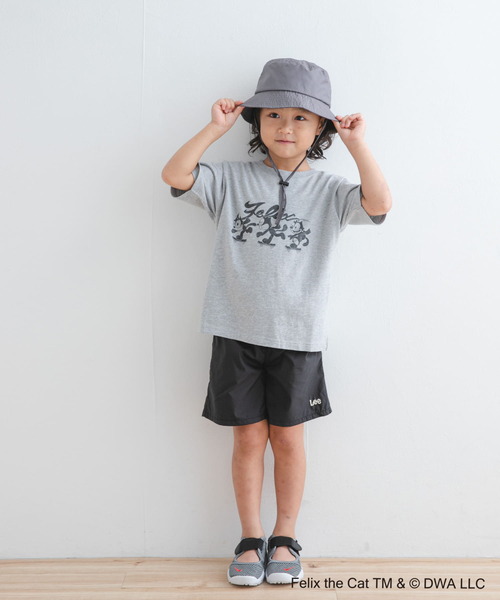 Lee(リー)の「Lee ATHLETIC SHORTS(KIDS)(その他パンツ・キッズ・ブラック/グリーン・110/120/130/140)」の7枚目の写真