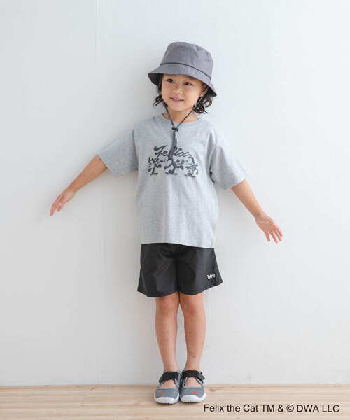 Lee(リー)の「Lee ATHLETIC SHORTS(KIDS)(その他パンツ・キッズ・ブラック/グリーン・110/120/130/140)」の8枚目の写真