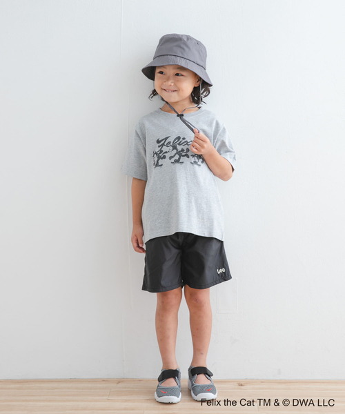 Lee(リー)の「Lee ATHLETIC SHORTS(KIDS)(その他パンツ・キッズ・ブラック/グリーン・110/120/130/140)」の10枚目の写真