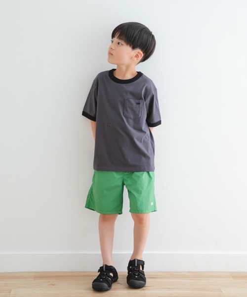 Lee(リー)の「Lee ATHLETIC SHORTS(KIDS)(その他パンツ・キッズ・ブラック/グリーン・110/120/130/140)」の15枚目の写真