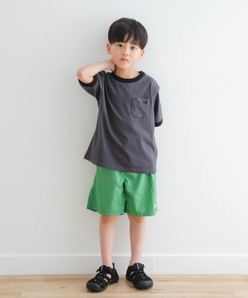 Lee(リー)の「Lee ATHLETIC SHORTS(KIDS)(その他パンツ・キッズ・ブラック/グリーン・110/120/130/140)」の18枚目の写真