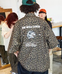 FREAK'S STORE(t[NXXgA)̌WJ SHE WOLF DINER×FREAK'S STORE/V[Et_Ci[ rbOVGbg fUChJ S/S Vc(Vc/uEX)