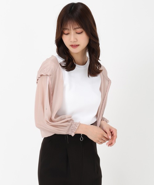 MISCH MASCH(ミッシュマッシュ)の「2025春夏新作 ラメシアーパーカー(パーカー・レディース・ブラック/グレー/ピンク/ホワイト・フリ-)」の22枚目の写真