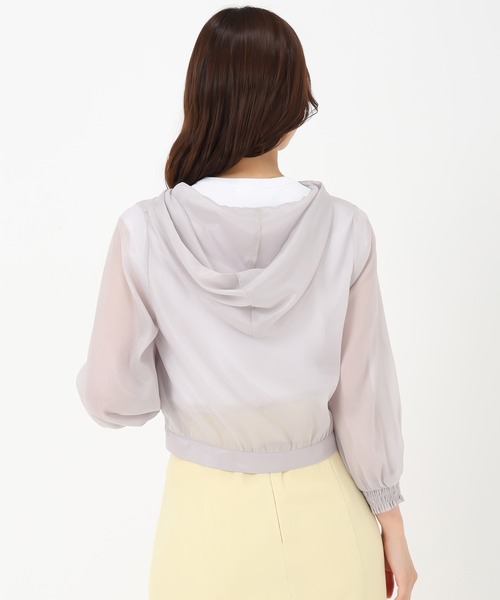 MISCH MASCH(ミッシュマッシュ)の「2025春夏新作 ラメシアーパーカー(パーカー・レディース・ブラック/グレー/ピンク/ホワイト・フリ-)」の14枚目の写真