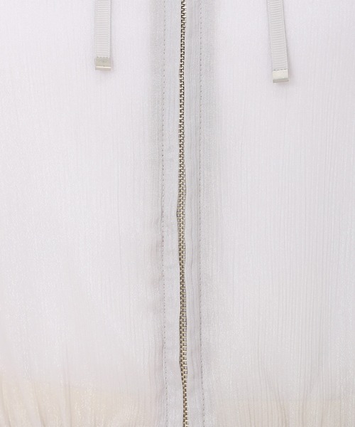 MISCH MASCH(ミッシュマッシュ)の「2025春夏新作 ラメシアーパーカー(パーカー・レディース・ブラック/グレー/ピンク/ホワイト・フリ-)」の10枚目の写真