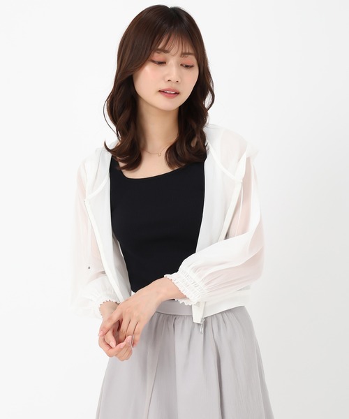 MISCH MASCH(ミッシュマッシュ)の「2025春夏新作 ラメシアーパーカー(パーカー・レディース・ブラック/グレー/ピンク/ホワイト・フリ-)」の19枚目の写真