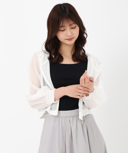 MISCH MASCH(ミッシュマッシュ)の「2025春夏新作 ラメシアーパーカー(パーカー・レディース・ブラック/グレー/ピンク/ホワイト・フリ-)」の18枚目の写真