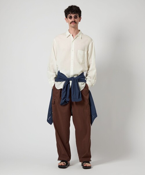 Steven Alan（スティーブンアラン）の「＜Steven Alan＞ CC ピケ ストライプ レギュラーカラー シャツ LOOSE（シャツ/ブラウス・メンズ・ブラック/ホワイト・XL/L/M/S）」の16枚目の写真