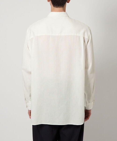 スティーブンアラン ピケストライプ シャツ 極美品 STEVEN ALAN シャツ 「Steven Alan」 CC ピケ ストライプ