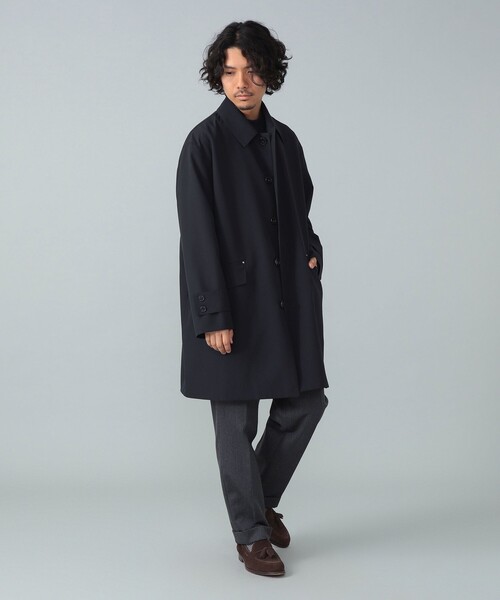 マッキントッシュ　HUMBIE コート　ネイビー ウィメンズ HUMBIE SL – Mackintosh