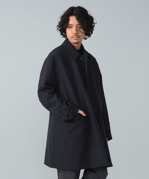 別注】MACKINTOSH / HUMBIE ネイビー ウール コート（その他アウター