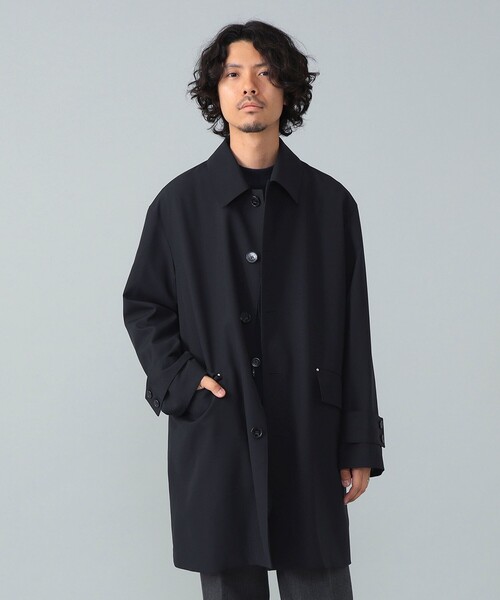 セール】【別注】MACKINTOSH / HUMBIE ネイビー ウール コート（その他