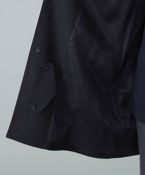 Mackintosh（マッキントッシュ）の「【別注】MACKINTOSH / HUMBIE ネイビー ウール コート（その他アウター・メンズ・ネイビー・40/38/36/34）」の4枚目の写真