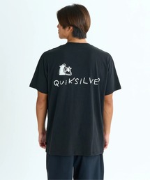 Quiksilver | SR DRAWN ST /クイックシルバーレギュラーフィットバックプリント半袖Tシャツ(Tシャツ/カットソー)