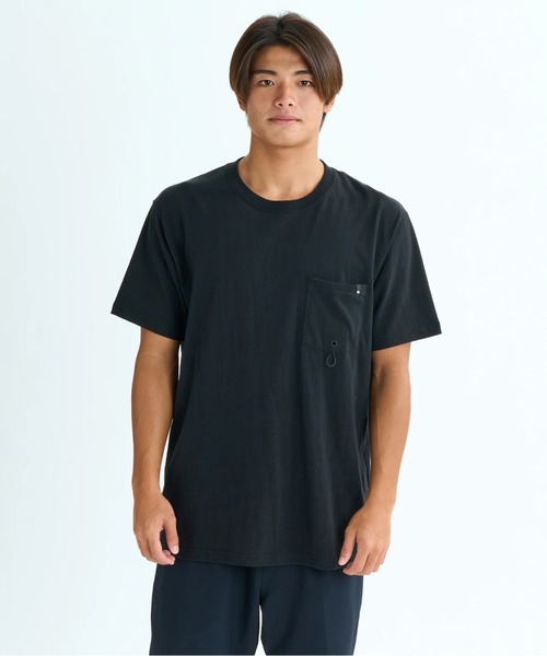 Quiksilver(クイックシルバー)の「SR DRAWN ST /クイックシルバーレギュラーフィットバックプリント半袖Tシャツ(Tシャツ/カットソー・メンズ・ホワイト/ブラック/カーキ/インディゴブルー・SMALL/MEDIUM/LARGE/X-LARGE)」の7枚目の写真
