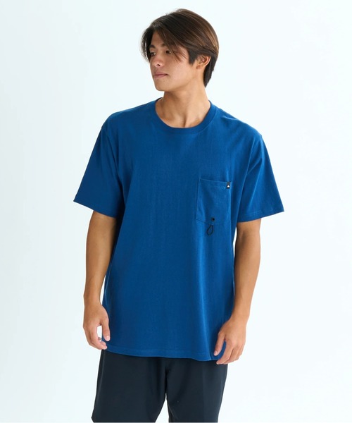 Quiksilver(クイックシルバー)の「SR DRAWN ST /クイックシルバーレギュラーフィットバックプリント半袖Tシャツ(Tシャツ/カットソー・メンズ・ホワイト/ブラック/カーキ/インディゴブルー・SMALL/MEDIUM/LARGE/X-LARGE)」の5枚目の写真