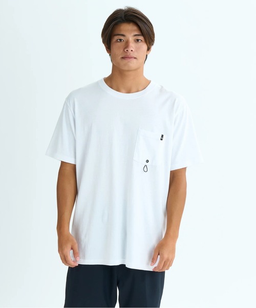 Quiksilver(クイックシルバー)の「SR DRAWN ST /クイックシルバーレギュラーフィットバックプリント半袖Tシャツ(Tシャツ/カットソー・メンズ・ホワイト/ブラック/カーキ/インディゴブルー・SMALL/MEDIUM/LARGE/X-LARGE)」の11枚目の写真