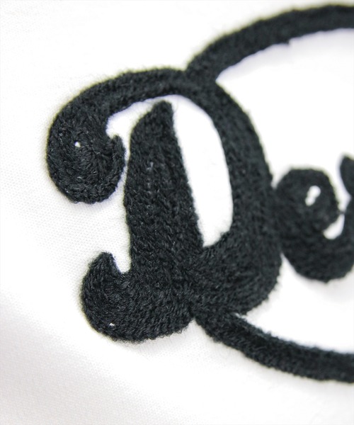 clear（クリア）の「刺繍ロゴチビT[着回し力抜群 大人 カジュアル 韓国ファッション]（Tシャツ/カットソー・レディース・オフホワイト/ホワイト×ブラック/ブラック・F）」の16枚目の写真