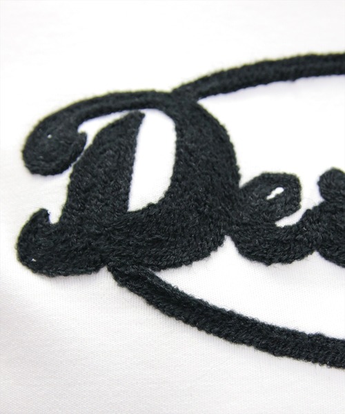 clear（クリア）の「刺繍ロゴチビT[着回し力抜群 大人 カジュアル 韓国ファッション]（Tシャツ/カットソー・レディース・オフホワイト/ホワイト×ブラック/ブラック・F）」の17枚目の写真