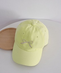 VIBGYOR（ヴィブジョー）の「lulunoix/リボン刺繍キャップ N15397（キャップ）」
