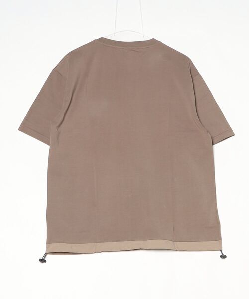 GERRY(ジェリー)の「【GERRY/ジェリー】ドライタッチ ナイロンポケット付き ショートスリーブTシャツ / ドローコードTシャツ(Tシャツ/カットソー・メンズ・アイボリー/カーキ/ライトグレー/チャコールグレー/ブラック・LARGE/X-LARGE/MEDIUM)」の17枚目の写真