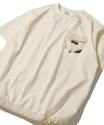 GERRY（ジェリー）の「【GERRY/ジェリー】ドライタッチ ナイロンポケット付き ショートスリーブTシャツ / ドローコードTシャツ（Tシャツ/カットソー）」