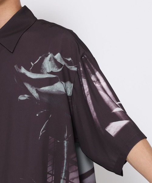 HARE(ハレ)の「デジタルアートプリントシャツ(HARE)(シャツ/ブラウス・メンズ・ブラック/ホワイト/レッド・FREE)」の20枚目の写真