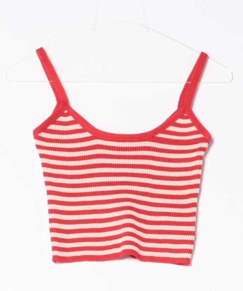 frunco(フランコ)の「【ZOZOTOWN限定】ボーダータンクトップ(タンクトップ・レディース・ホワイト/レッド/グリーン/ブラック・FREE)」の18枚目の写真